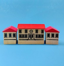 Brio Vintage Train Station 80's Wooden Railway Sweden 33367 No Platform Ramps