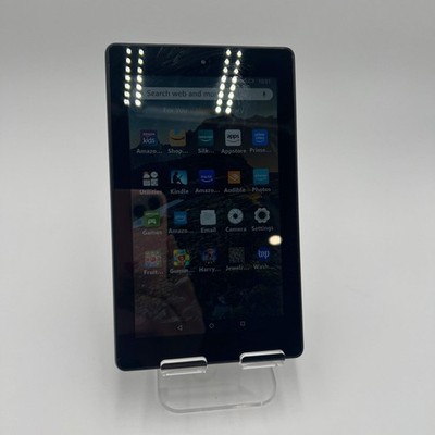 Used Amazon Fire 7 (7th Gen) KFMUWI Tablet - 16GB - Wi-Fi - Black