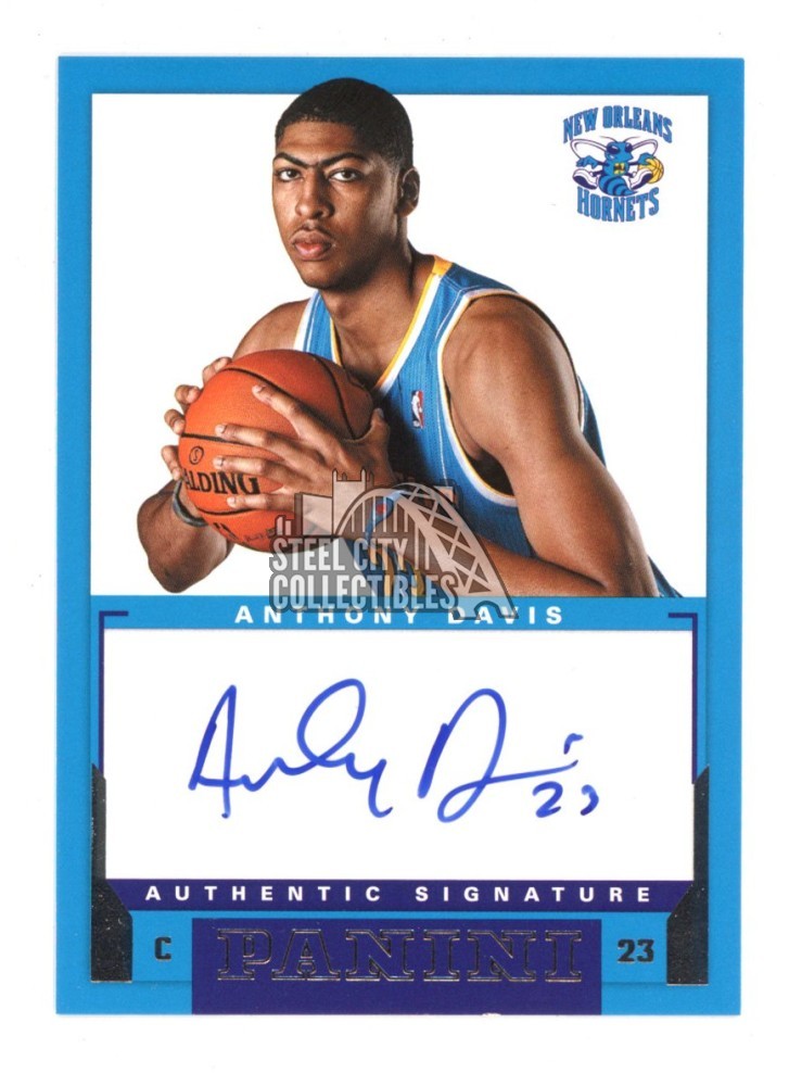 Anthony Davis 2012-13 Panini Autograph Rookie Card #7