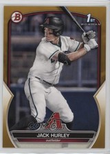 2023 Bowman Draft Gold 47/50 Jack Hurley #BD-162 c5b