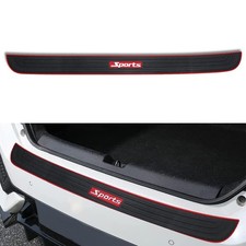 Car Rear Bumper Protector Guard 35.4 2.76 Inch Universal Rubber Scratch-re... Car Rear Bumper Protector Guard 35.4 2.76 Inch Universal Rubber Scratch-re...