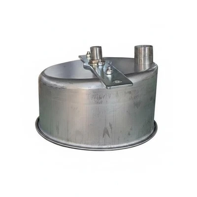 Pig Drainage Bowl Sturdy Stainless Steel Basin Polished Silver - Bild 1 von 4