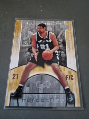 TIM DUNCAN NBA CARD UPPER DECK HARDCOURT 2005-06 # 77 SAN ANTONIO SPURS - Bild 1 von 4