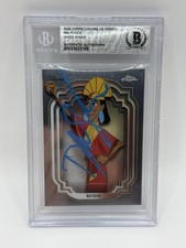 DAVID SPADE SIGNED TOPPS CHROME DISNEY KUZCO EMPERORS NEW GROOVE - BECKETT COA
