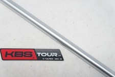 Uncut KBS Tour C-Taper Satin 120 STIFF 37.5" Wedge / 9 Iron Shaft PULL .355T