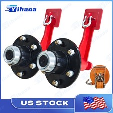 2Pack Shipping Container Wheels 6-Lug Wheels Kit, Shipping Container Accessories