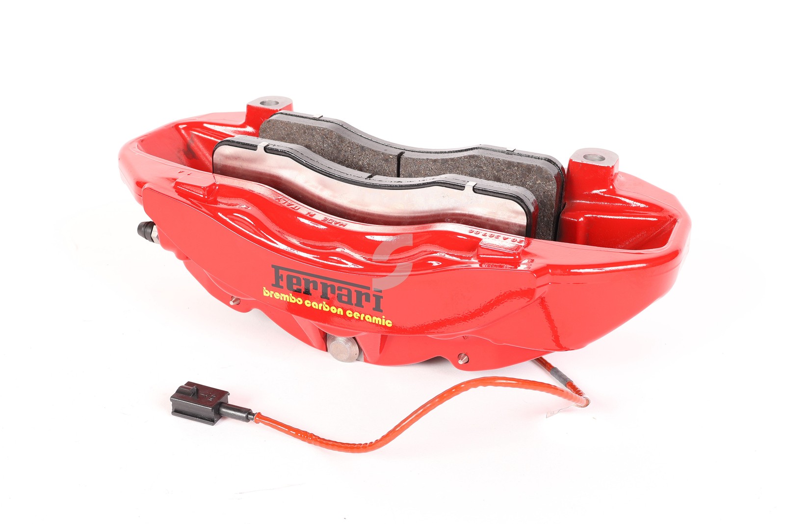 FE-279129 RH Front Caliper Complete (Red)  Ferrari NEW