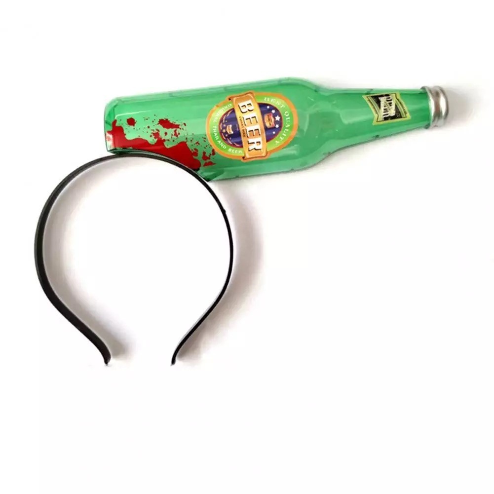 Halloween Bloody Weapon Headband Prop Axe Saw Knife Cosplay Costume Horror Wear