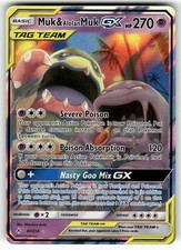 Muk & Alolan Muk GX 61/214 Holo GX Rare Unbroken Bonds Pokemon Near Mint on eBay