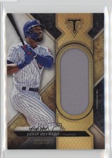 2017 Topps Triple Threads Single Jumbo Relics 34/36 Jason Heyward #SJR-JHY 1ek2