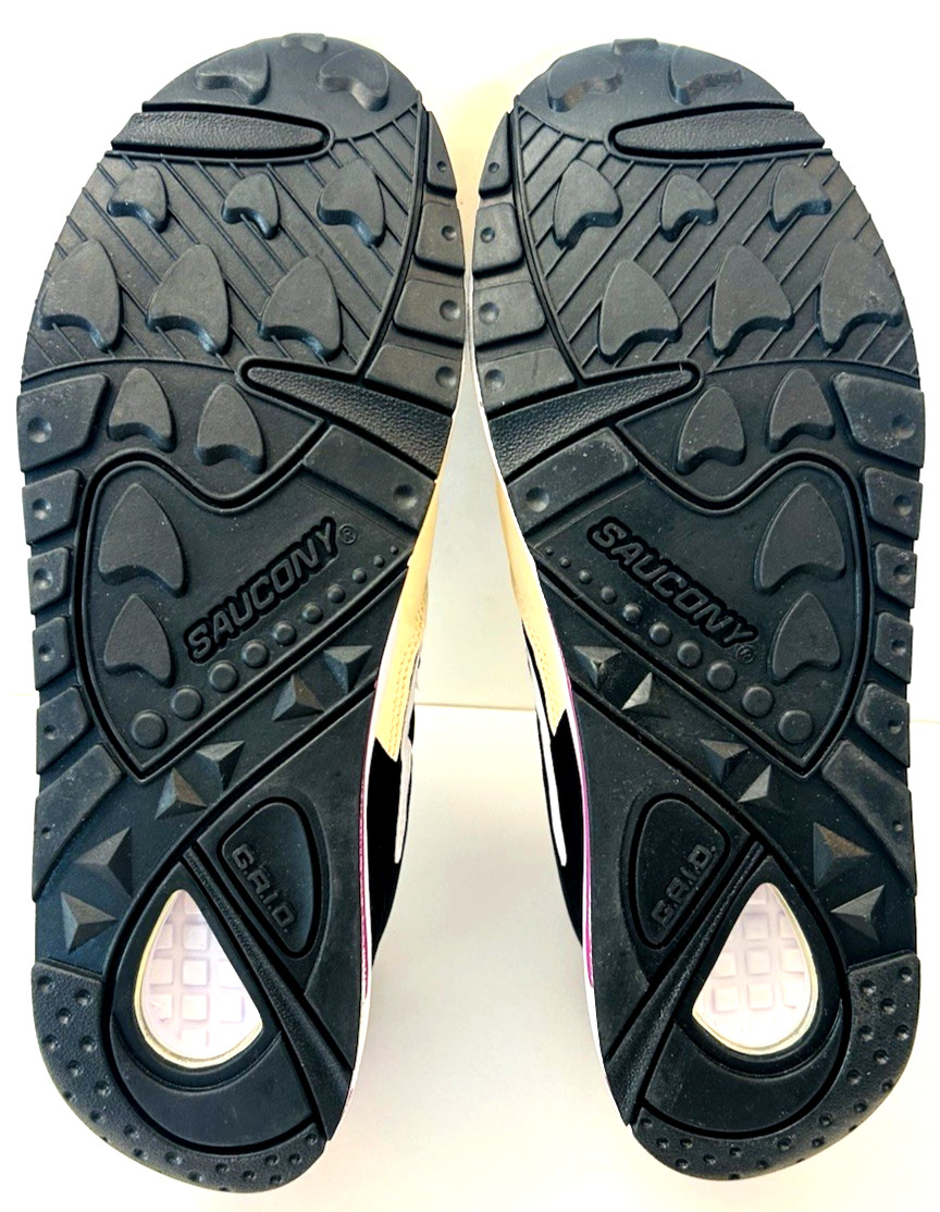 Saucony Grid 9000 Athletic Sneaker Shoe Men Sz 10 Black Lace Up S70077-43 thumbnail 7