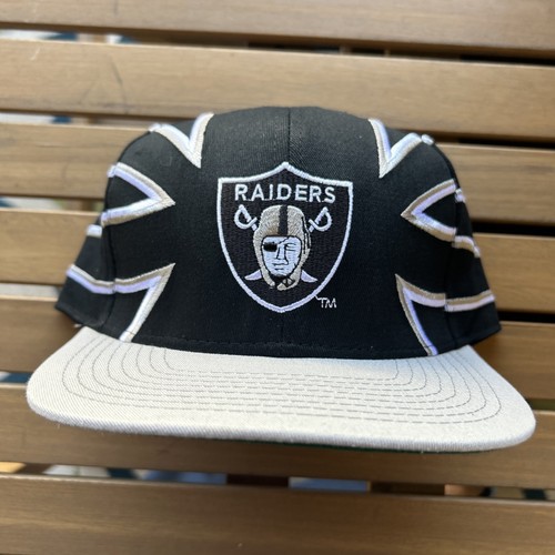 Vintage 90s Drew Pearson Claw Raiders NFL Snapback Hat Cap Rare Customized - Picture 3 of 11
