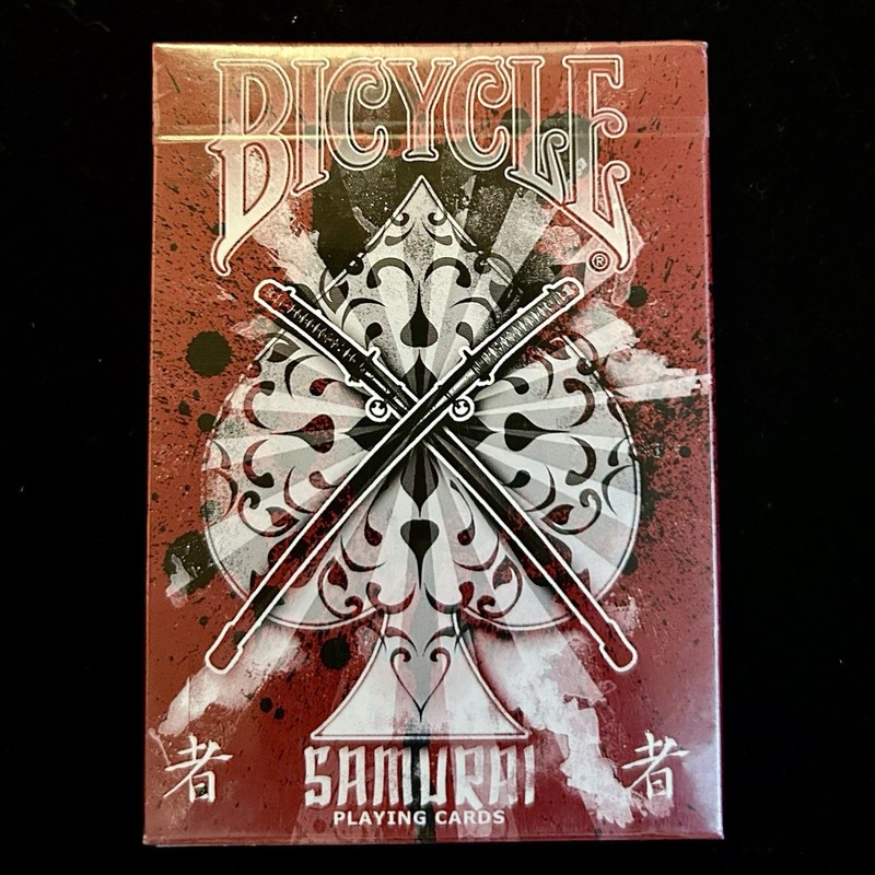 Bicycle Samurai Red V3 USPCC Unopened