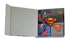 Superman Crew Socks 4 Pairs in Gift Box Men's Shoe Size 6-12 By DC Comics