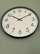 Image of Acctim “Ashridge” Grand Wall Clock, Di 50cm, Aston Grey - NEW RRP £65.00