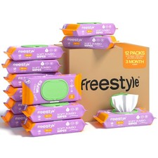 Freestyle Soft Jumbo Baby Wipes, Hypoallergenic  Unscented, Water-Based