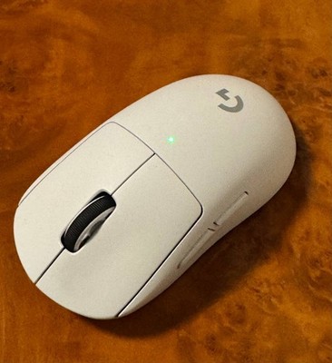 Logitech G PRO X SUPERLIGHT Wireless Gaming Mouse White MOUSE ONLY Used