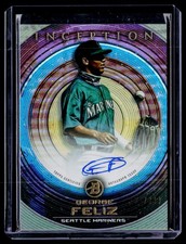 2022 Bowman Inception #PA-GF George Feliz Prospect Autographs #/399