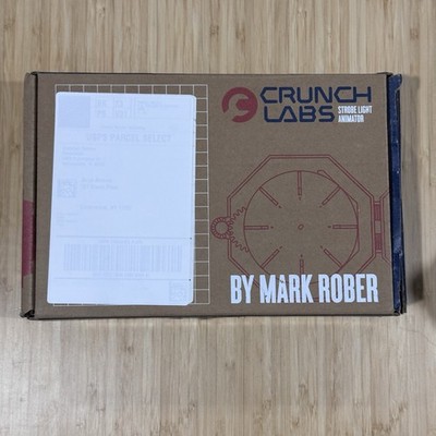 CRUNCH LABS By Mark Rober BUILD BOX Strobe Light Animator STEM Open Box