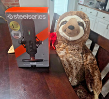SteelSeries Alias USB Mic for PC 3X Bigger Capsule Gaming, Streaming Podcasting
