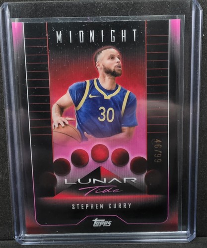 2023-24 Topps Midnight - Lunar Tide Stephen Curry #LT-5 Twilight /99