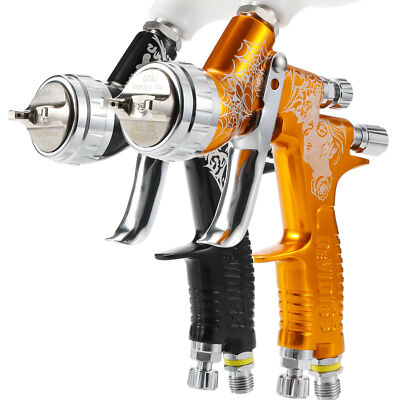 DEVILBISS SPRAY GUN hochwertige  Gti Pro Lite schwarz Lackierpistole 1,3 mm