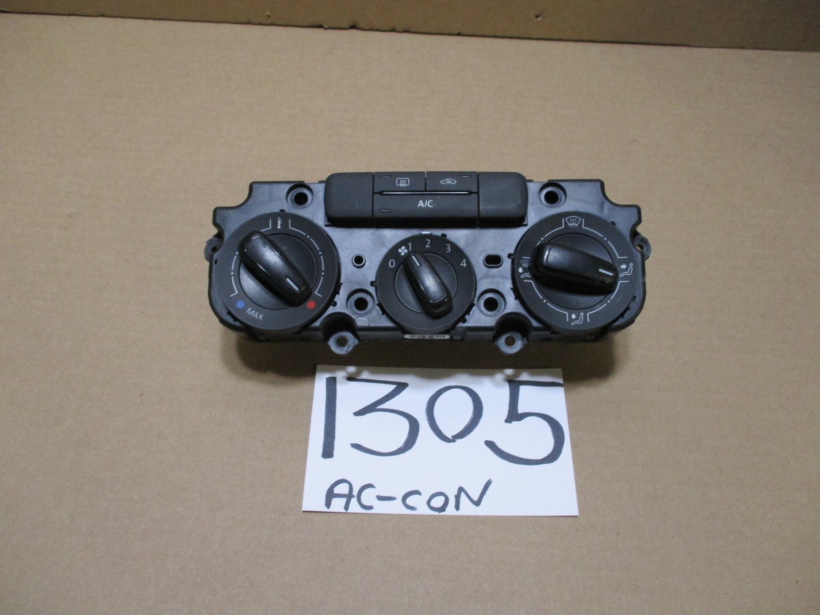 11 12 13 14 VW Jetta AC and Heater Control Used Stock #430-AC 