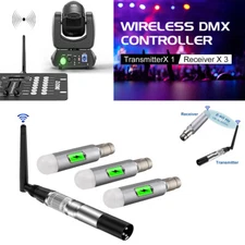 2.4G DMX512 Wireless Transmitter & Receiver For Stage Lighting & DMX Controller