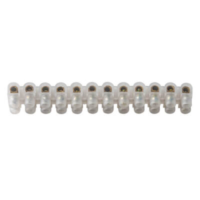 3-10X Electrical 12 Way Wire Block Terminals Connector Block Strip Screw3~30AMP