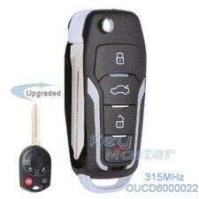 For Ford Flex Edge Focus Upgraded Flip Remote Car Key Fob Oucd6000022 164-r7040