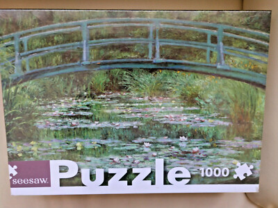 The Japanese Footbridge” By Claude Monet Pond Lilies Sealed SEESAW