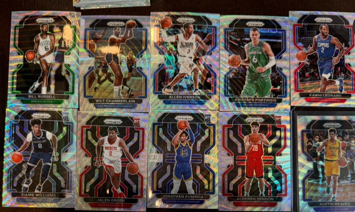🔥 2021-22 PRIZM COMPLETE YOUR SET SILVER WAVE PRIZMS!!