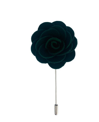 Broche Vintage Rose Sous Résine - Pour Chapeau Ou Veste, 90x30mm, Laiton
