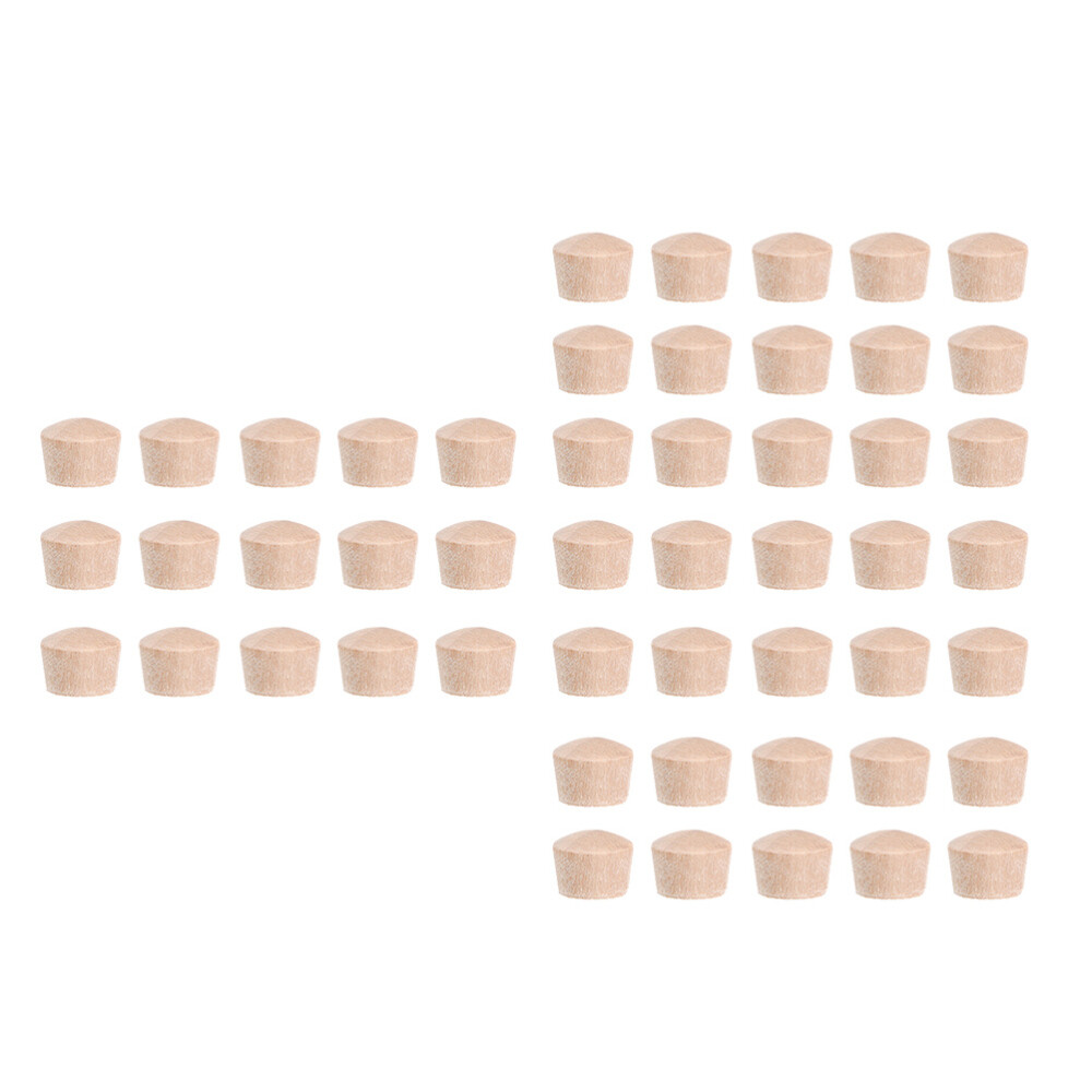 Wooden Furniture Plugs Round Buttons Replacement Parts Screw eBay