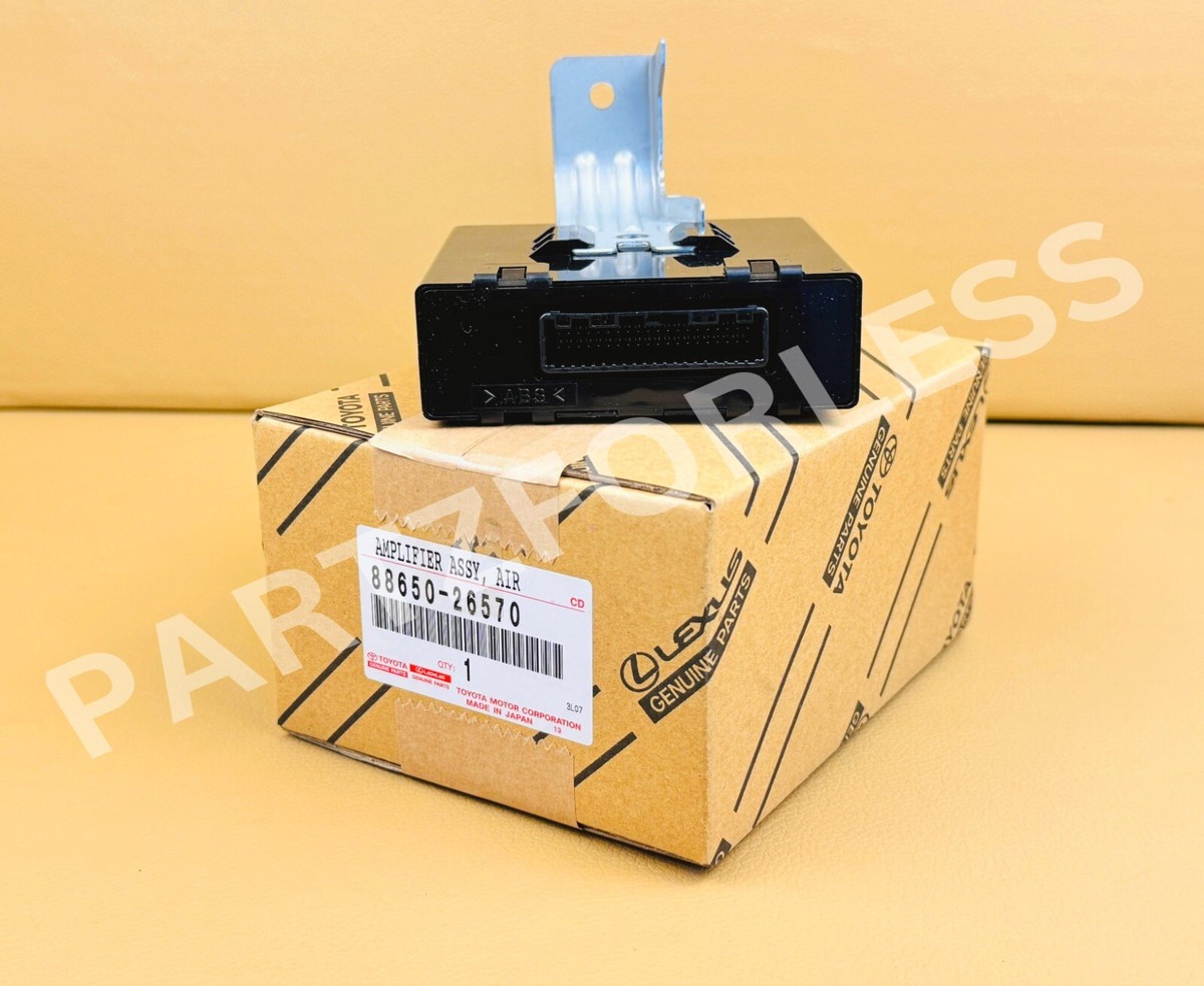 88650-26570 TOYOTA GENUINE AMPLIFIER ASSY, AIR CONDITIONER 88650-26570 TOYOTA GENUINE AMPLIFIER ASSY, AIR CONDITIONER