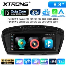 8.8" Android 14 8-Core 2+32G Car GPS Stereo Head Unit For BMW 3/5 er E90 E60 CCC