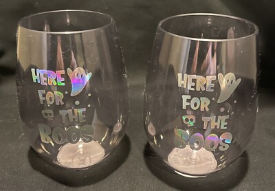 butterfly wine glass Butterfly Meadow Stemless Wine Glasses, Set of 4