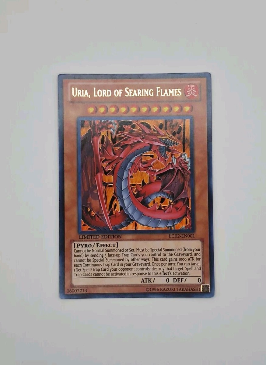 Yu-Gi-Oh! TCG Uria, Lord of Searing Flames Legendary Collection 2