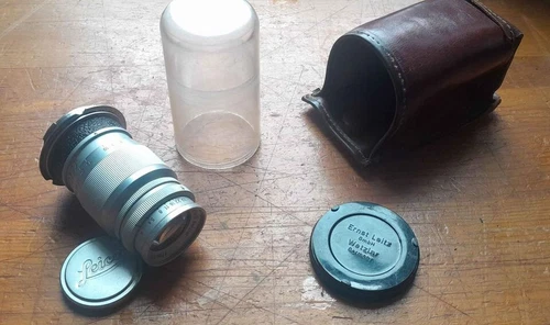 Free Shipping 1950 Leitz 90mm Elmar camera lens M mount for Leica camera