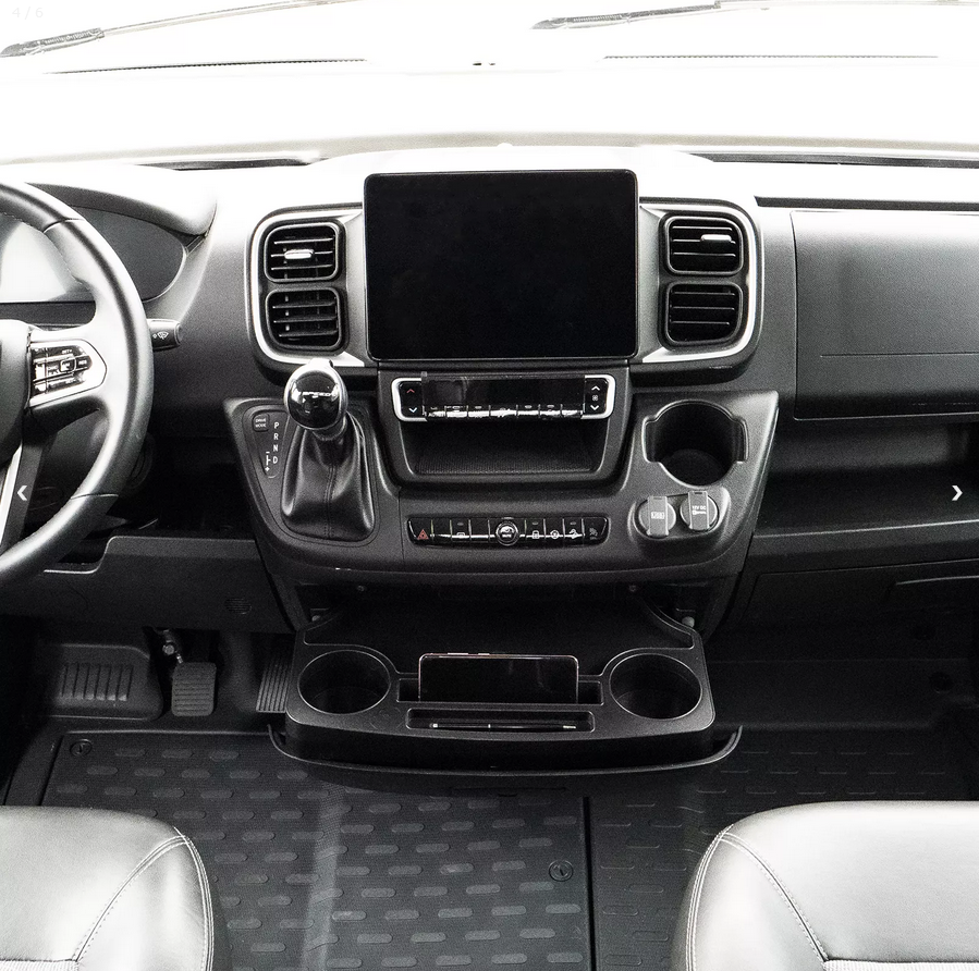 Shelf Tray Storage Phone Cup Holder for FIAT DUCATO PEUGEOT BOXER