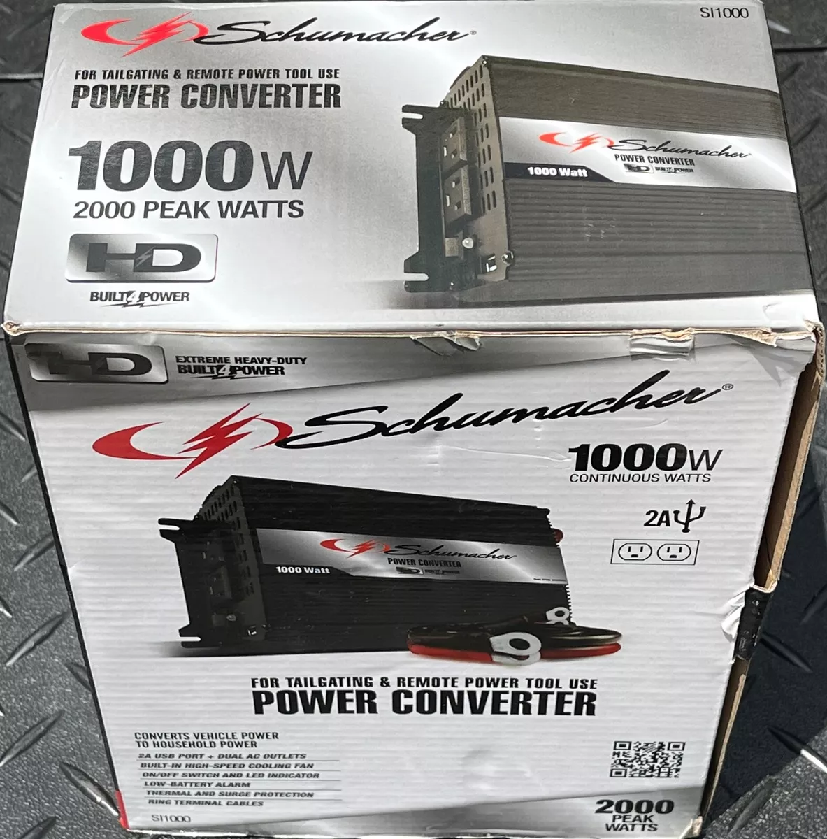 SI1000 1000 Watt Power Converter Schumacher Electric, 51 OFF