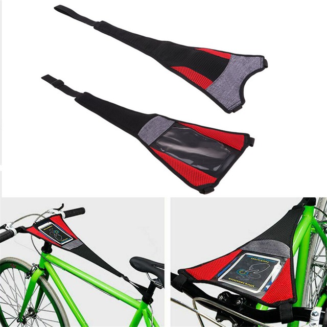 1Pcs Bike Bicycle Frame Guard Strap Catcher Trainer Turbo Trainer Sweat