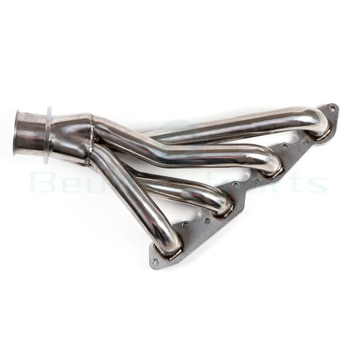 For Chevy GMC Big Block V8 396 402 427 454 502 Shorty Stainless Steel Header 7.4 - Picture 8 of 12