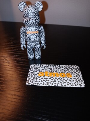 MEDICOM TOY BEARBRICK SERIES 42 SECRET ATMOS RARE & CARD