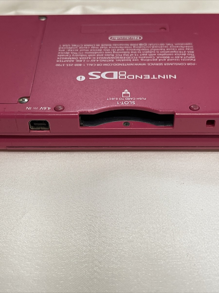 Nintendo DSi Portable Pink Console, Beautiful Body + Working Good