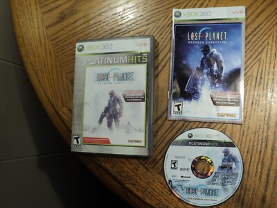 Lost Planet: Extreme Condition Platinum Hits( XBox 360  2008) Complete  USA