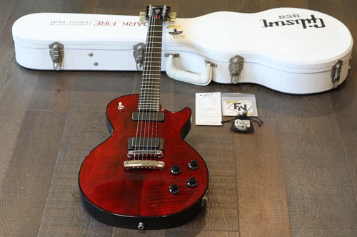 2008 Gibson Limited Edition Les Paul Dark Fire w/ Satin Back & Neck + OHSC