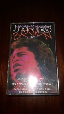 JAMES BROWN ''The Original Showman Live!'' 1988 / Streetlife Kassette 
