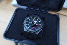 SpaceOak Astronaut Coffee Break Edition - Unique, Handcrafted Sports Watch