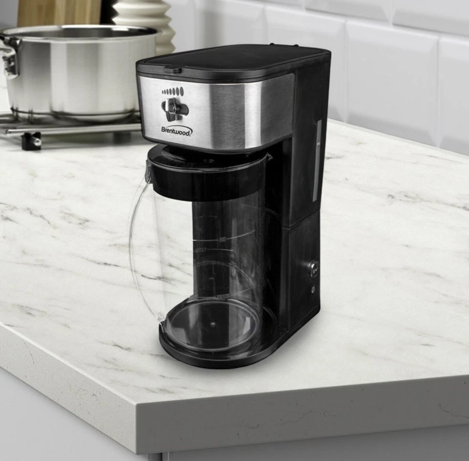 Cafetera y té helado Brentwood con jarra de 64 oz Foto 4 de 4